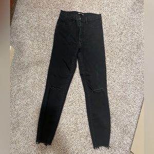 Zara black Jean worn twice